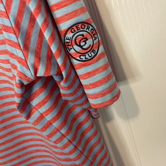 Foot Joy Striped Polo (Georgia Club) - XL - Picture 4 of 8